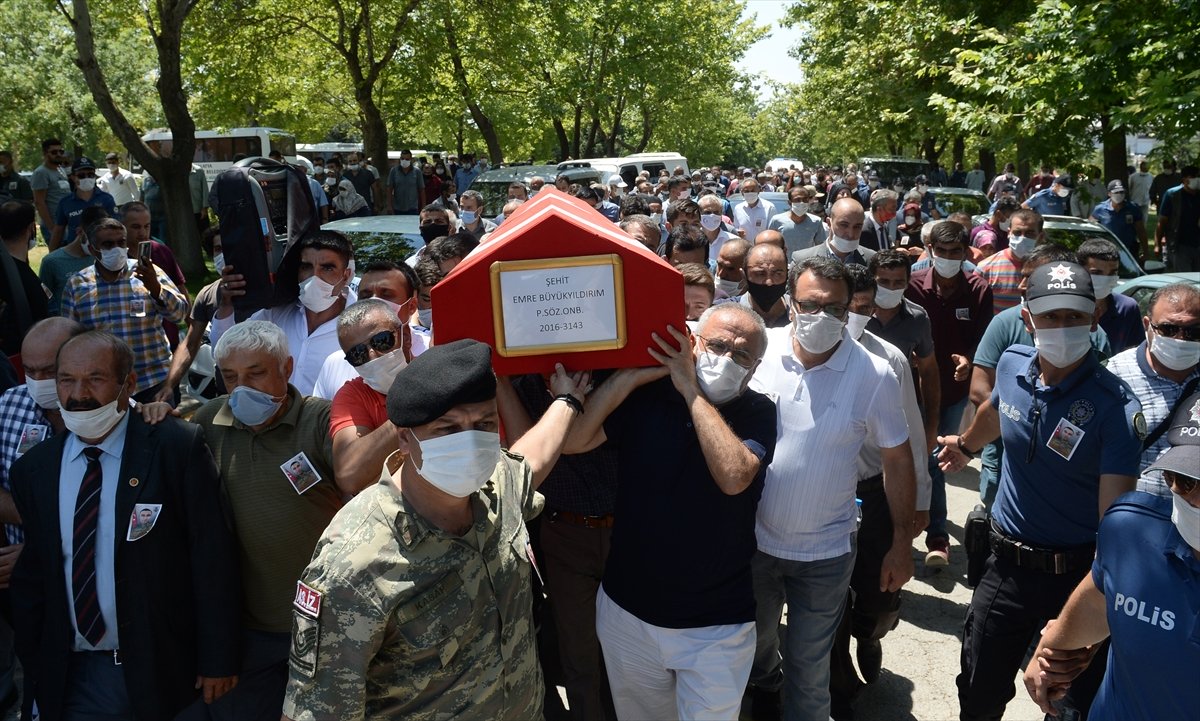 Çukurca şehidimiz Emre Büyükyıldırım toprağa verildi #4