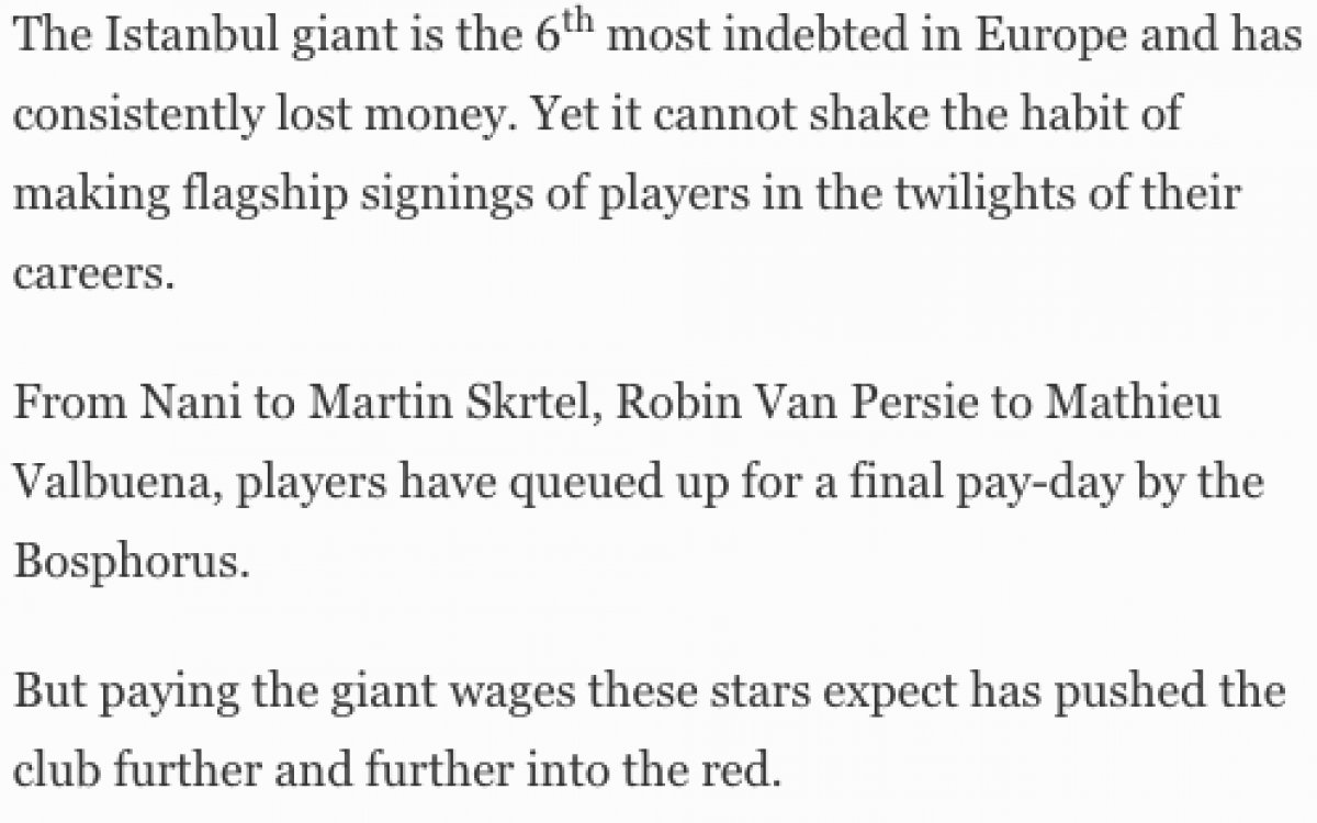 Forbes, Fenerbahçe'yi inceledi #3