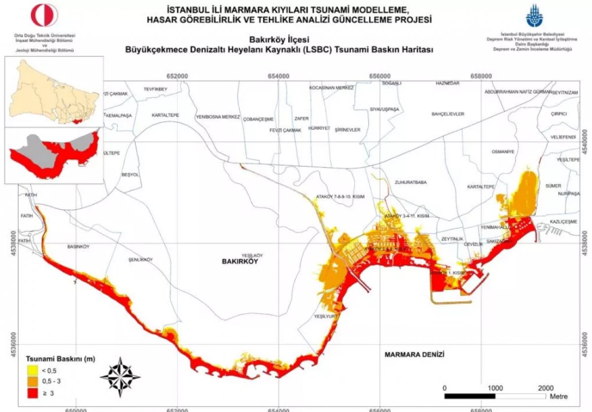İstanbul'un tsunami risk haritası #6