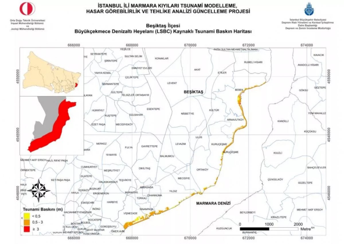 İstanbul'un tsunami risk haritası #7