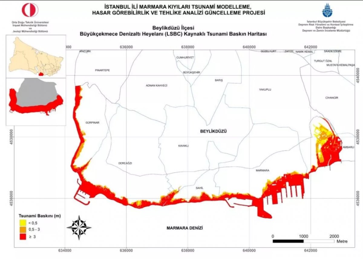 İstanbul'un tsunami risk haritası #8
