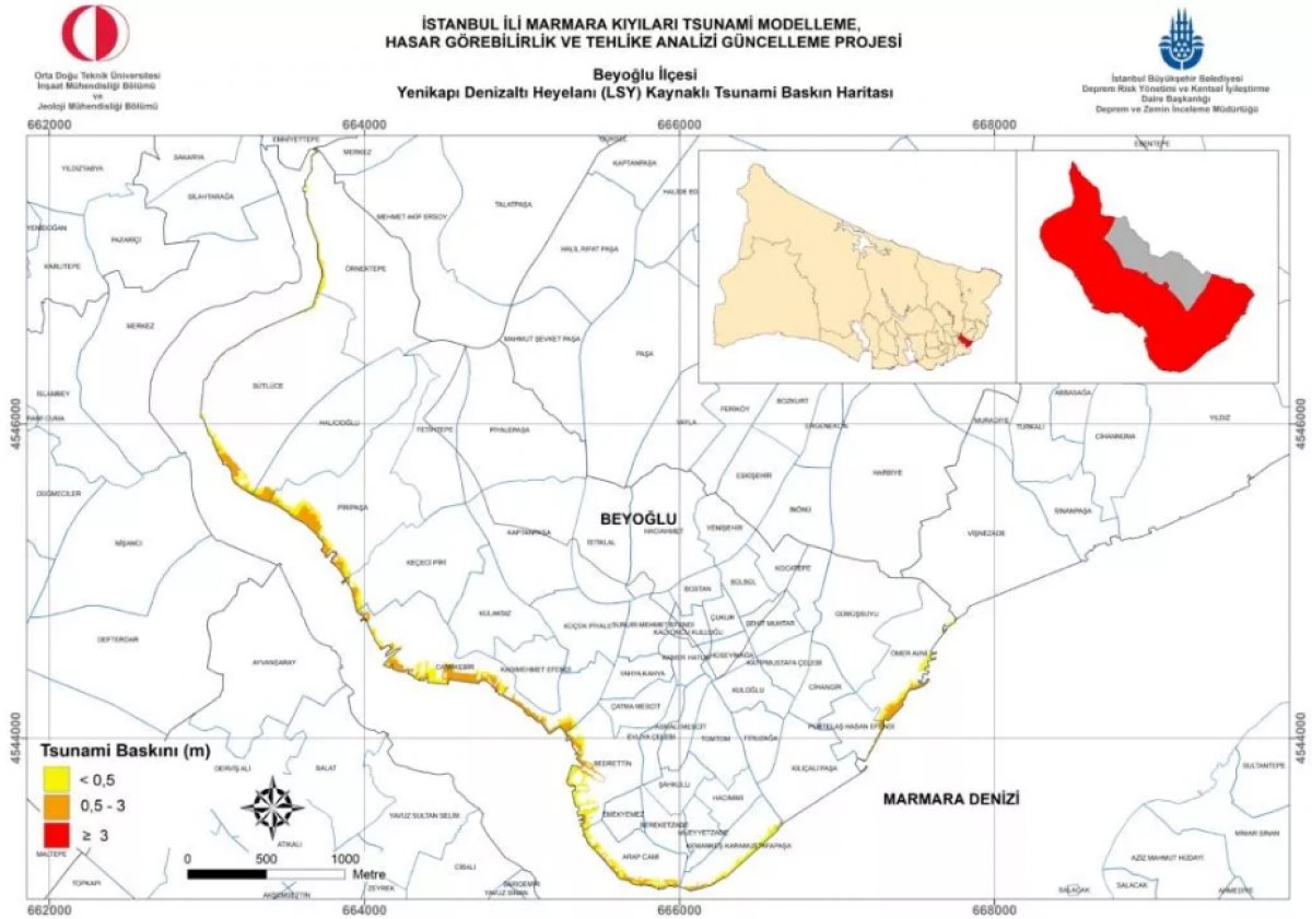 İstanbul'un tsunami risk haritası #9