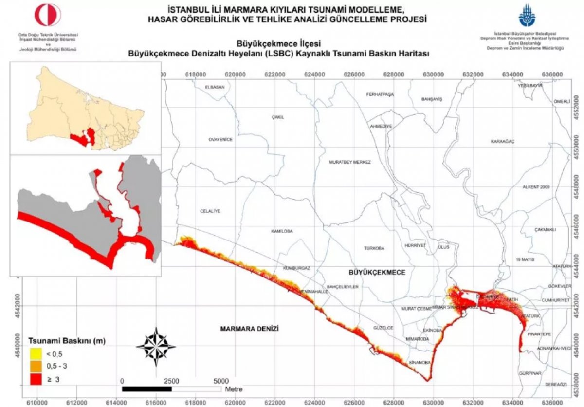 İstanbul'un tsunami risk haritası #10