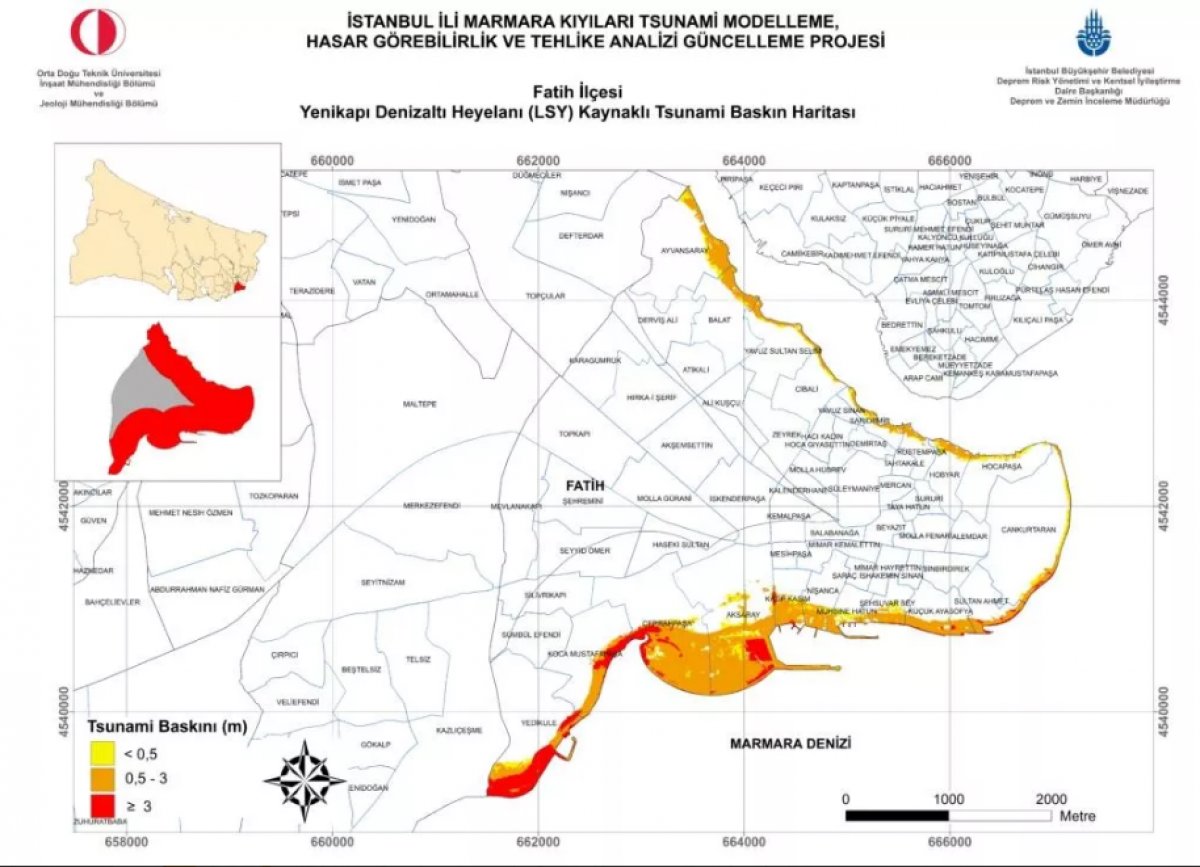 İstanbul'un tsunami risk haritası #11