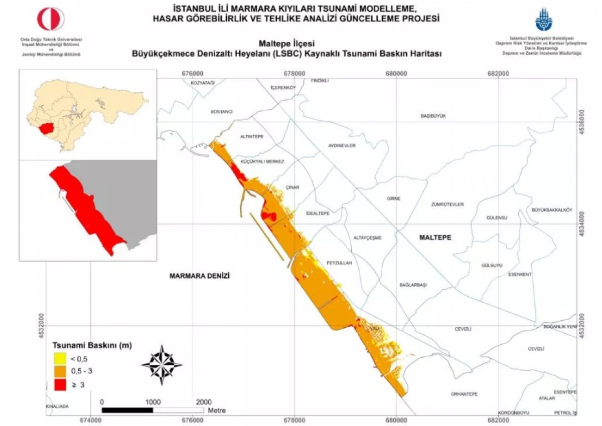 İstanbul'un tsunami risk haritası #15