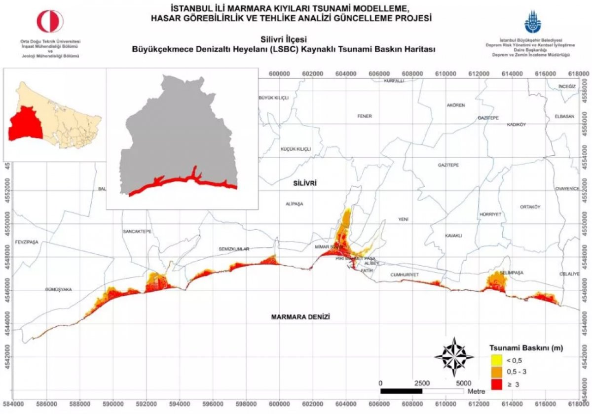 İstanbul'un tsunami risk haritası #17