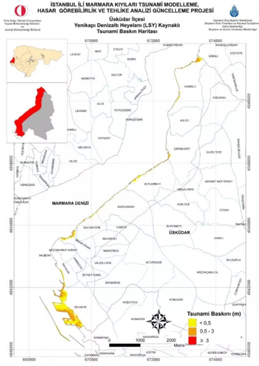 İstanbul'un tsunami risk haritası #19