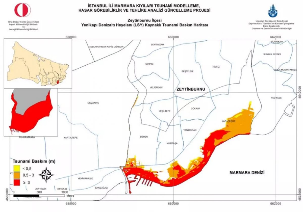 İstanbul'un tsunami risk haritası #20