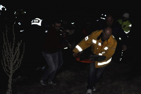 Konya'da takla atan araçtaki 1 kişi öldü 2 kişi yaralandı