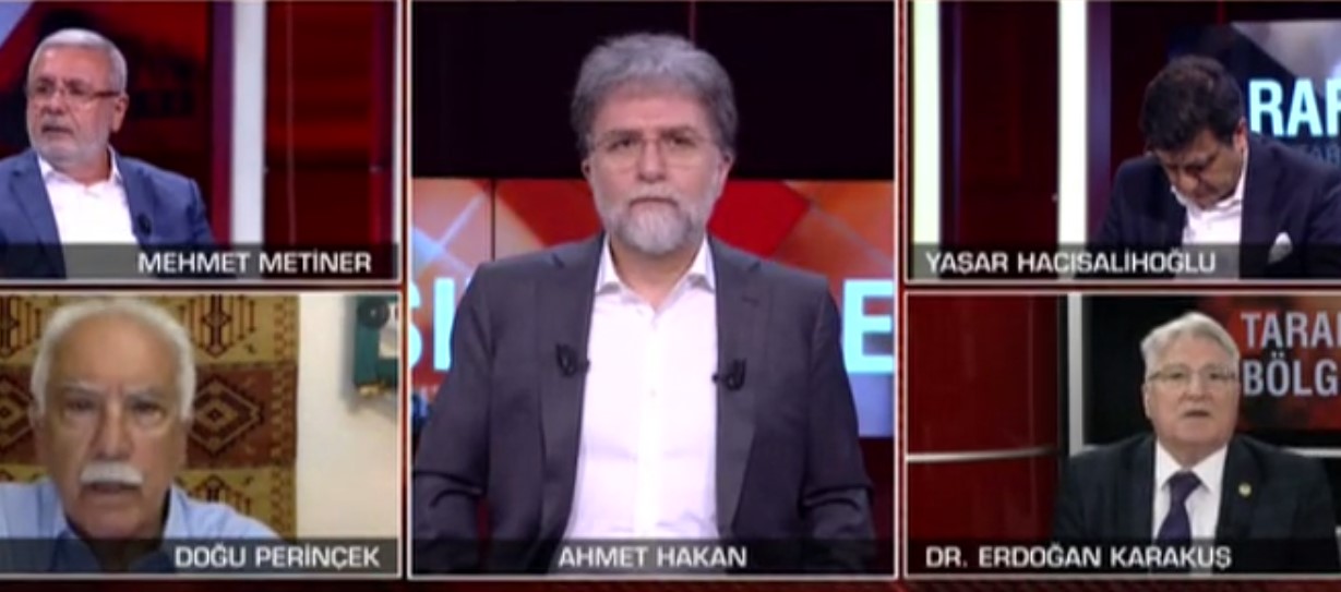 Mehmet Metiner ile Erdoğan Karakuş arasındaki söz kesme paradoksu #1