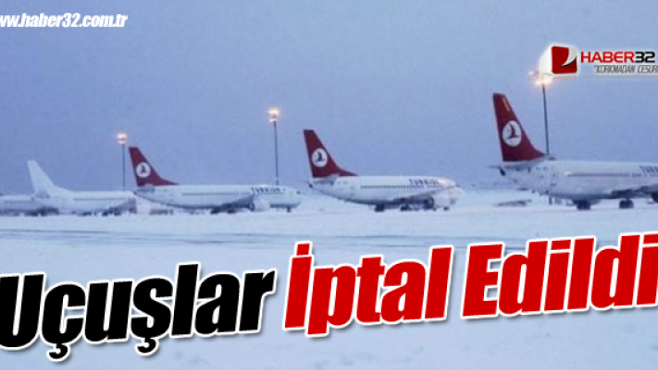 Isparta -  İstanbul Uçak Seferleri İptal Edildi