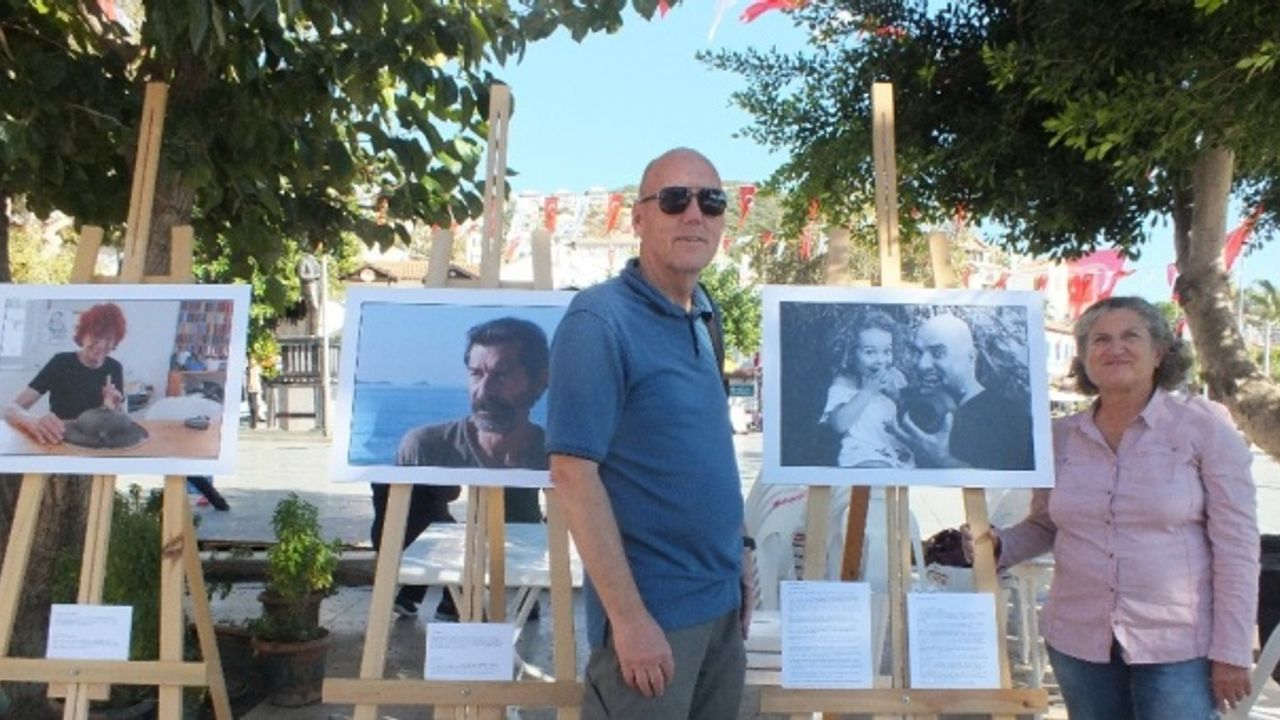 Yıldız Kalkan’dan ‘Kaş’ın bilim, kültür, sanat insanları’ sergisi