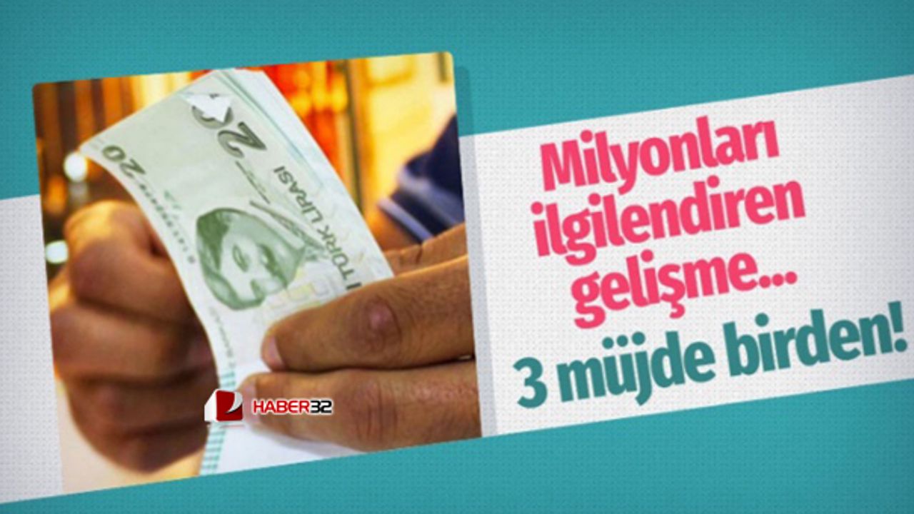 Milyonları ilgilendiren haber! Bağ-Kur'luya 3 müjde birden... İşte detaylar