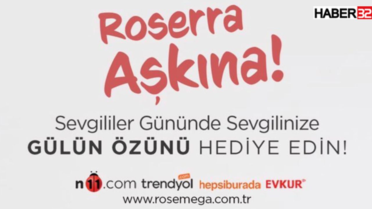 Sevgililer gününe Roserra farkı ile fark katın