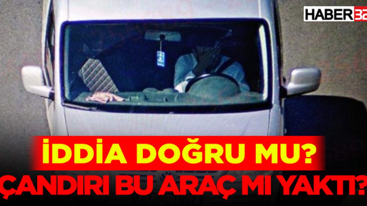 Sütçüler Yangını' nı Bu Araç mı çıkardı?