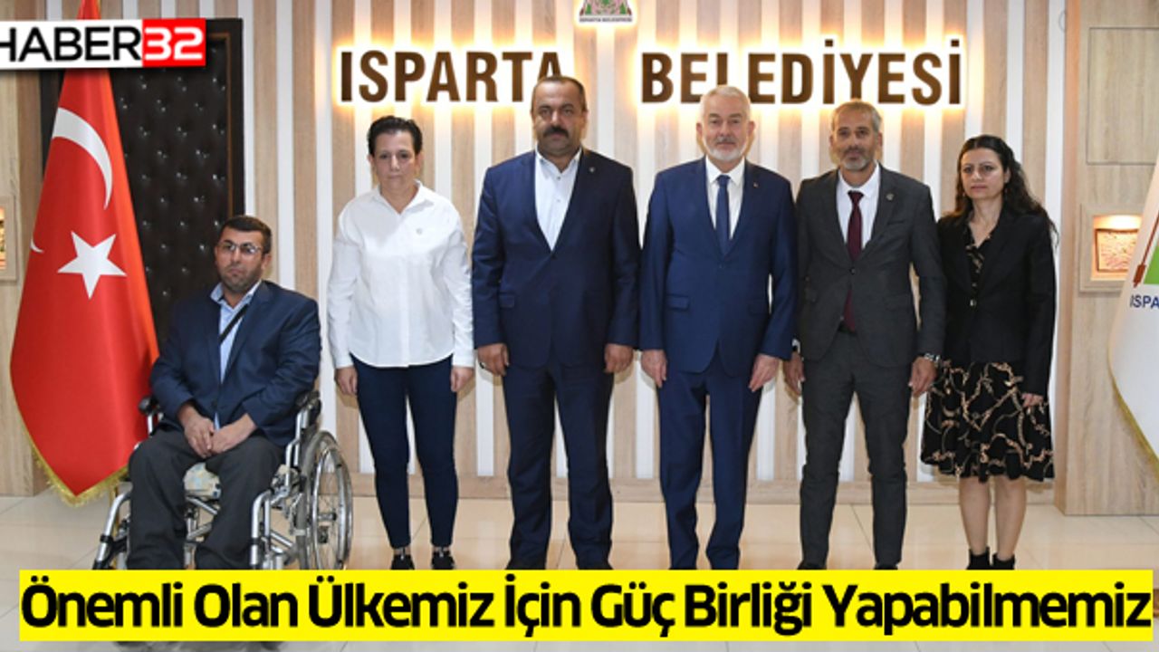 Önemli olan ülkemiz için güç birliği yapabilmemiz