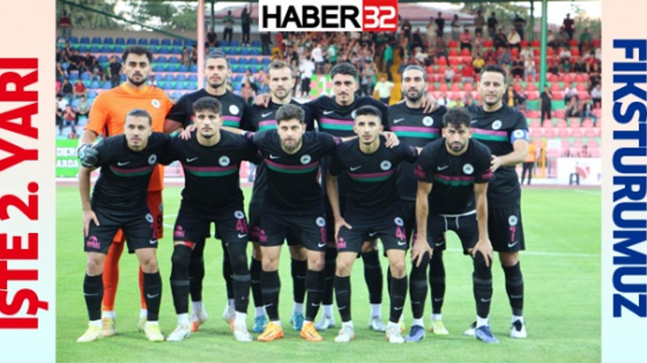 Ispartaspor'un 2. Yarı Fikstürü