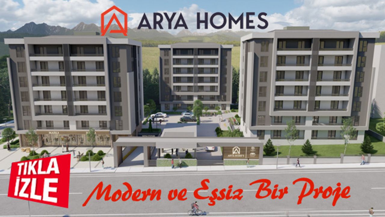Modern ve Eşsiz Bir Proje Arya Homes