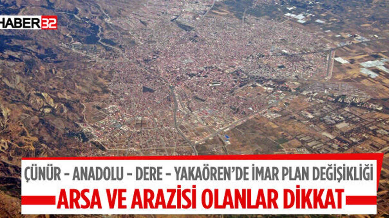 Isparta'da İmar Plan Değişiklikleri yapılacak..