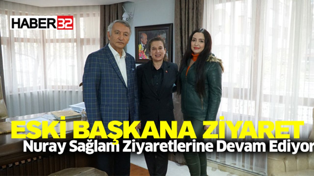 Nuray Sağlam'dan Yusuf Ziya Günaydın'a Ziyaret