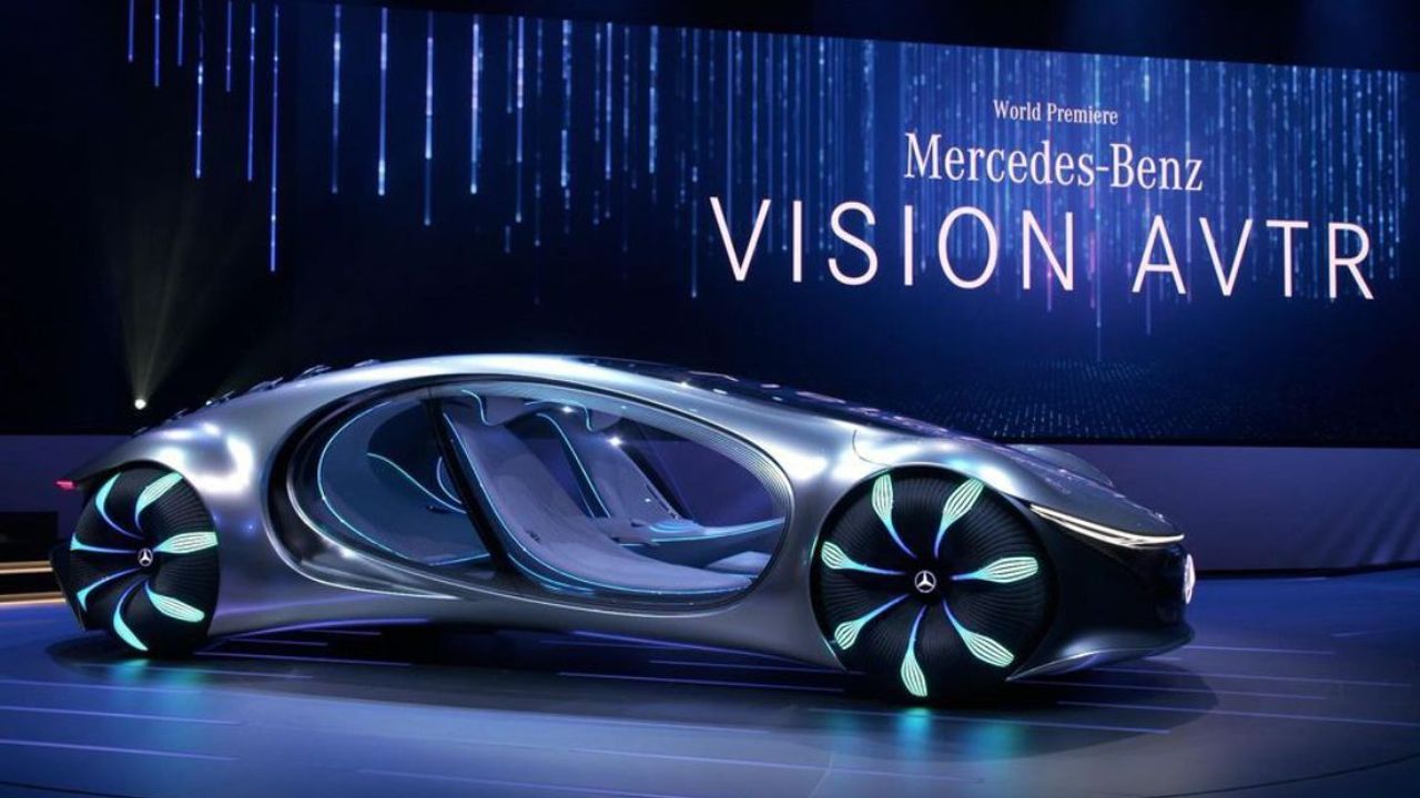 Mercedes Vision AVTR tanıtıldı: Karşınızda Avatar 2! CES 2020 Mercedes ...