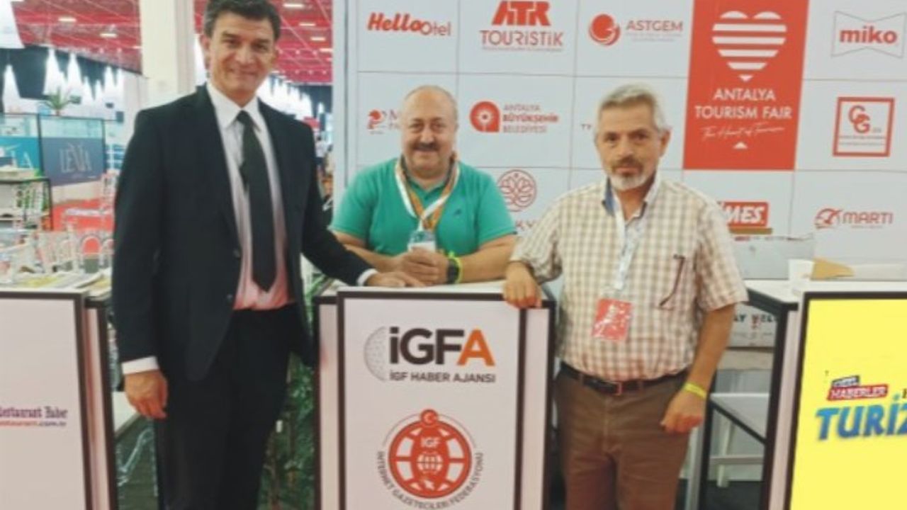 Antalya Turizm Fuarı'nda İGFA'ya teşekkür