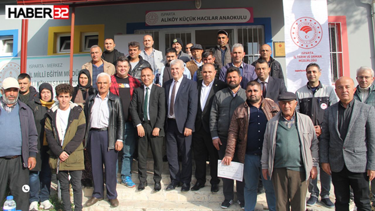 Aliköy'de Sürü Yönetimi Elemanı Sertifika Töreni
