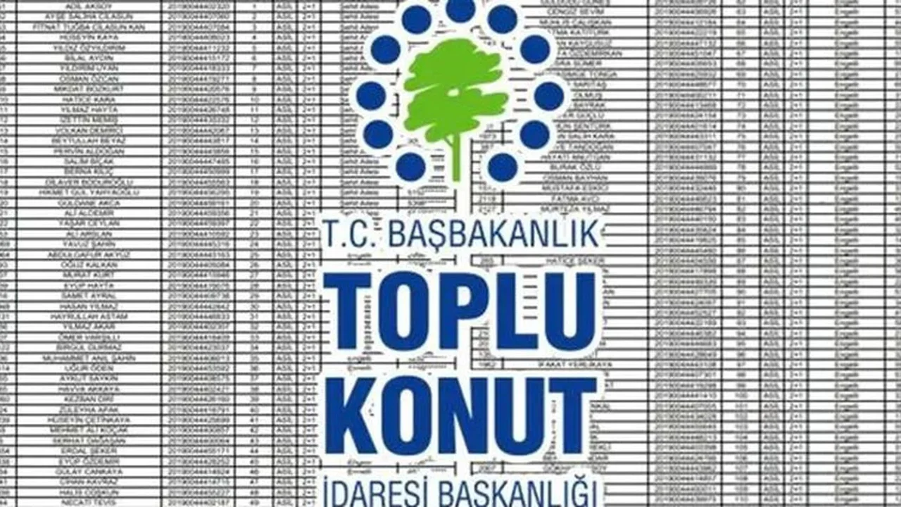 TOK TOKİ İstanbul 100 bin konut hak sahipleri! İ İstanbul kura sonuçları (TAM İSİM LİSTESİ PDF) İstanbul TOKİ kazananlar tam isim listesi açıklandı mı?