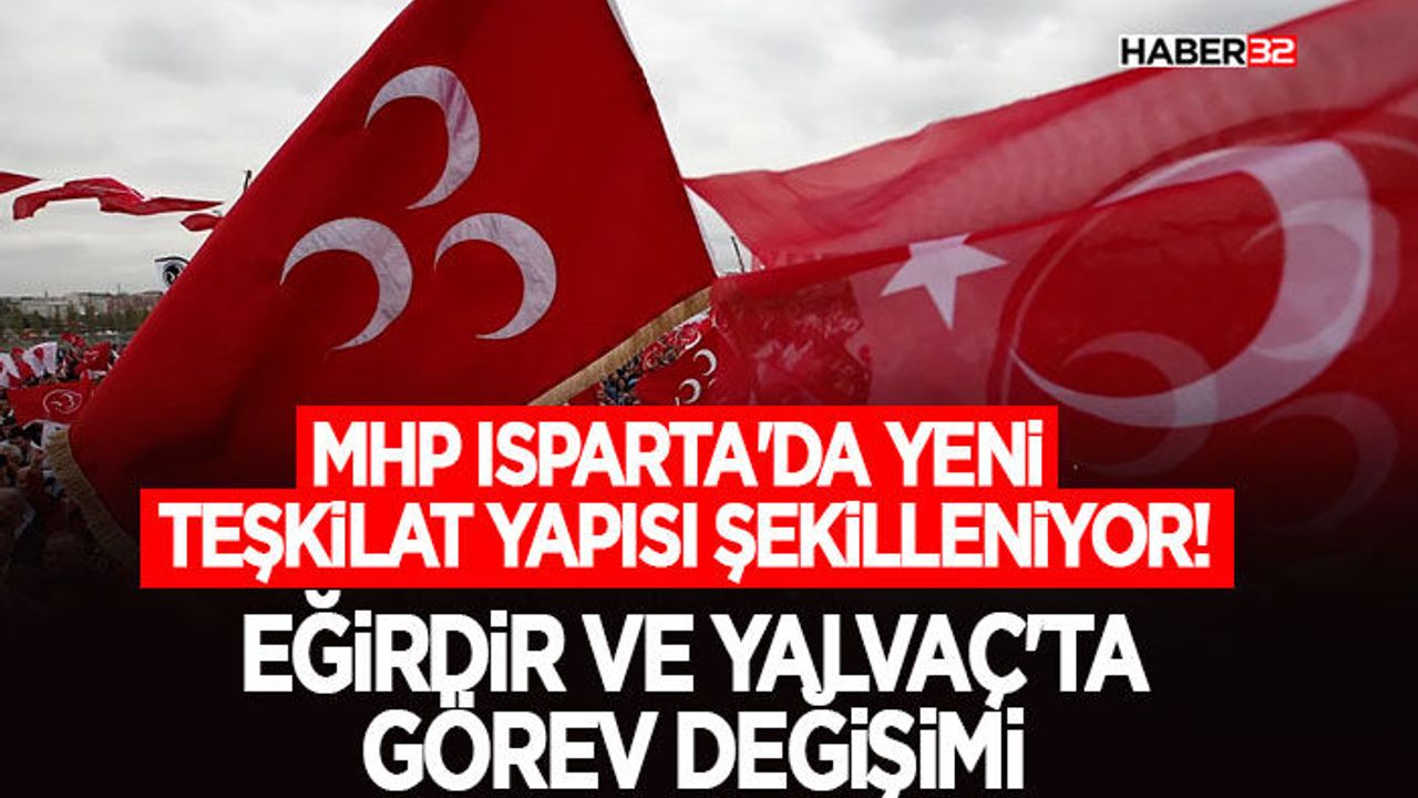 Eğirdir ve Yalvaç'ta Görev Değişimi