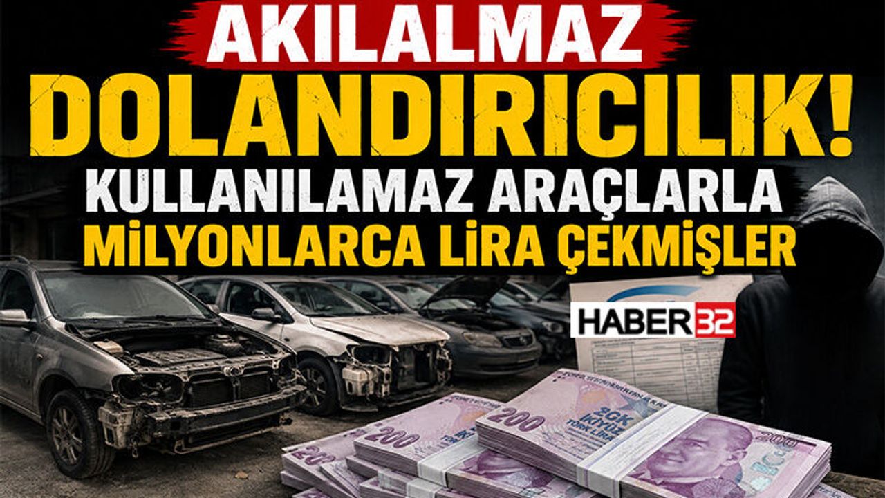 Akılalmaz Dolandırıcılık! Kullanılamaz Araçlarla Milyonlarca