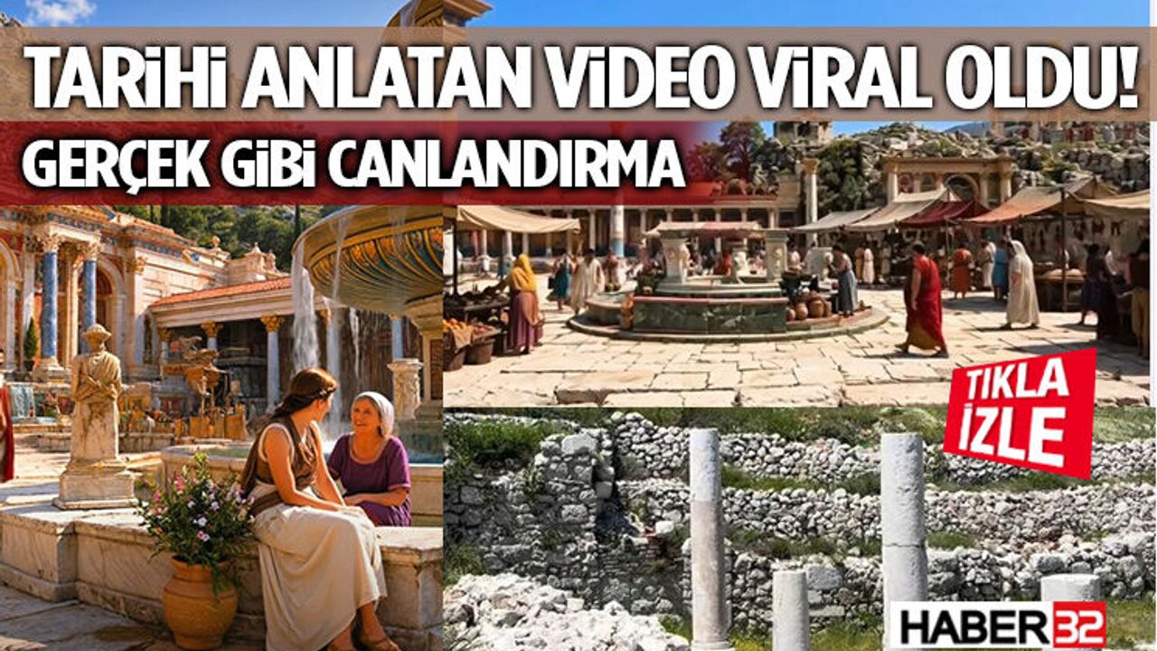 Tarihi Anlatan Video Viral Oldu! Gerçek Gibi Canla