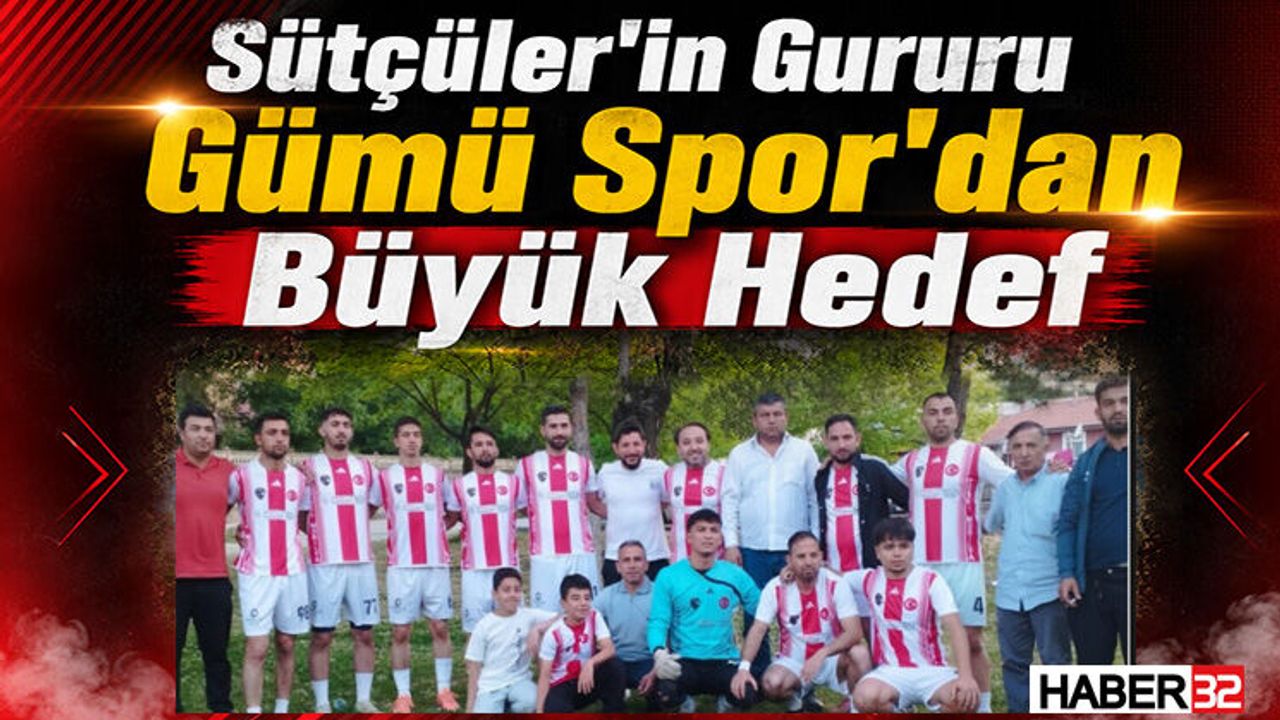 Sütçüler'in Gururu Gümü Spor'dan Büyük Hedef