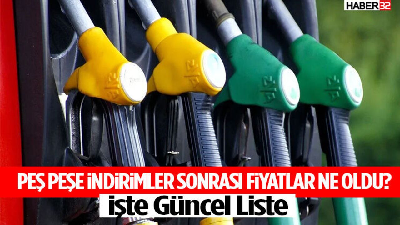 Peş Peşe İndirimler Sonrası Fiyatlar Ne Oldu?