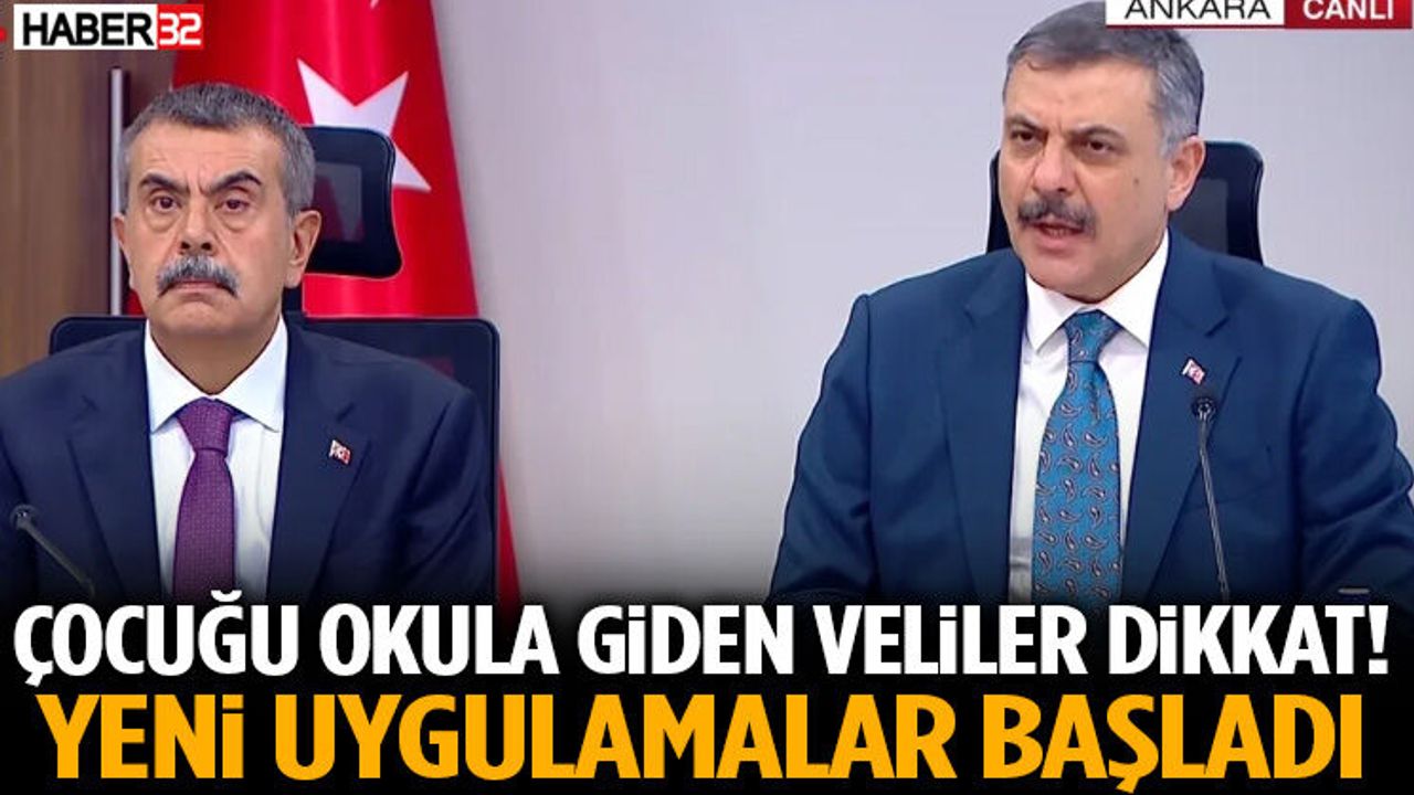Okullarda güvenlik önlemleri güçlendirildi