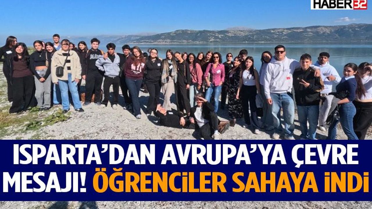 Isparta Anadolu Lisesi çevre odaklı proje hayata geçirdi