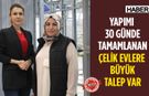 Isparta'da Prefabrik Evlere Talep Artıyor