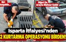 İtfaiye, Mahsur 2 Yavru Kedi İçin Seferber Oldu!