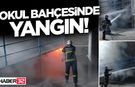 Isparta’daki Okulda Yangın!