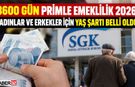 3600 Gün İle Emeklilik Formülü! Kimler Emekli Olabilir?