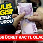 Asgari ücret kaç TL olacak?- 'Kulis Bilgisi' Diyerek Duyurdu