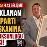 Tutuklanan Yeni Parti İl Başkanına Hak Yoksunluğu Cezası!