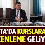 Isparta’da Kurslara Yeni Düzenleme Geliyor!