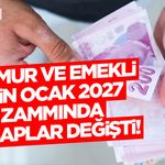 Memur ve Emekli için Ocak 2027 Zammında Hesaplar Değişti!