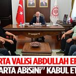Isparta Valisi Abdullah Erin "Isparta Abisini" kabul etti!