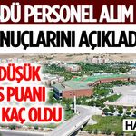 SDÜ Personel Alım Sonuçlarını Açıkladı! En Düşük KPSS Puanı Bakın Kaç Oldu