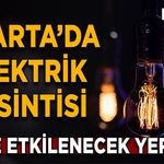 Isparta’da 2 Eylül Çarşamba Elektrik Kesintisi! Hangi İlçelerde Elektrikler Kesilecek?