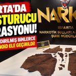 Kağıda Emdirilmiş Binlerce Kannabinoid Ele Geçirildi!