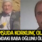 Komşuda Korkunç Olay! 93 Yaşındaki Baba Oğlunu Öldürdü
