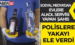 Sosyal Medya Üzerinden Evlere Alkol Servisi Veriyordu, Emniyetten Kaçamadı