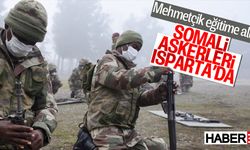 Somalili Askerler Isparta'da Komando Eğitimi Alıyor